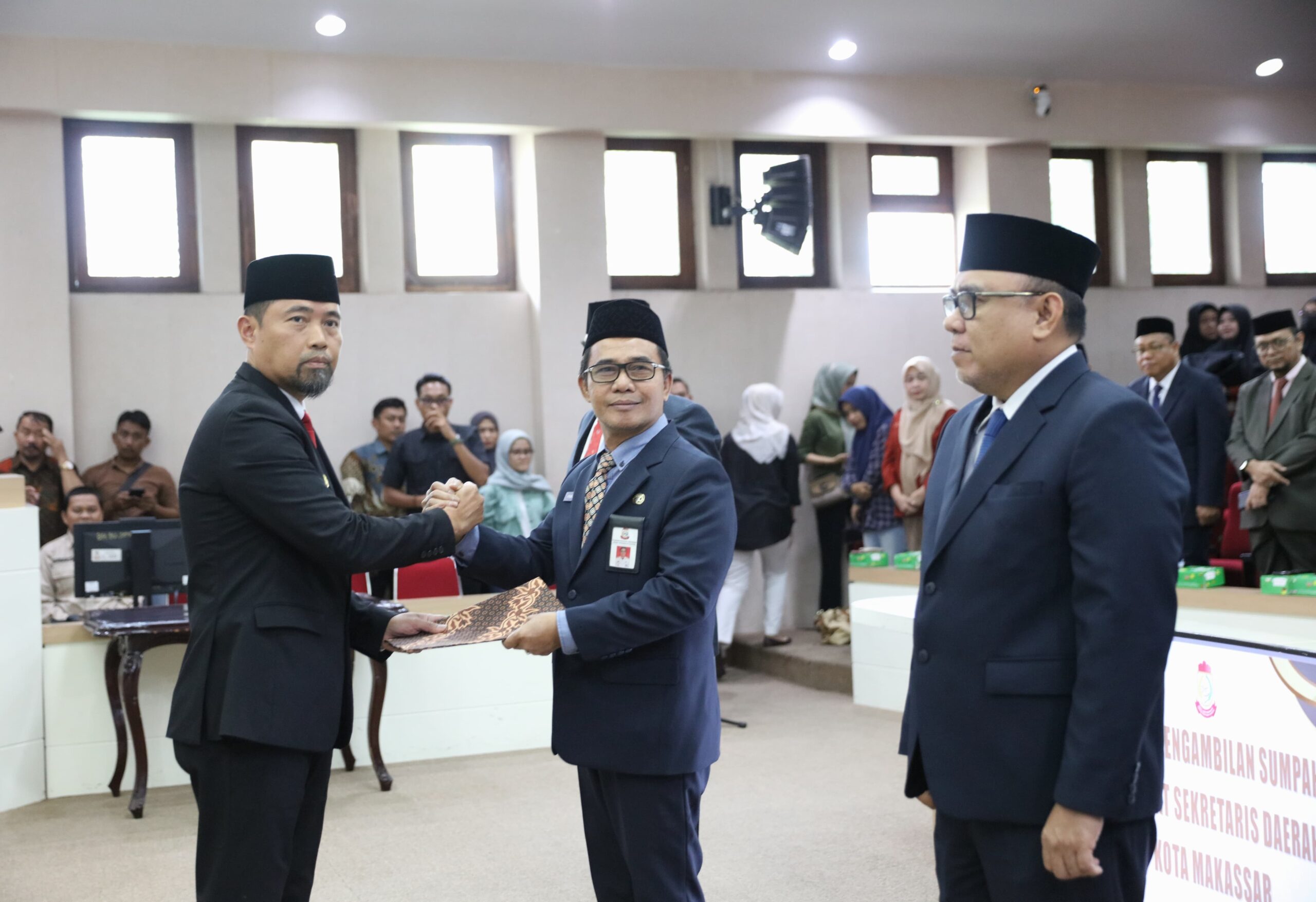 Irwan Rusfiady Adnan Dilantik Jadi Pj Sekda Kota Makassar