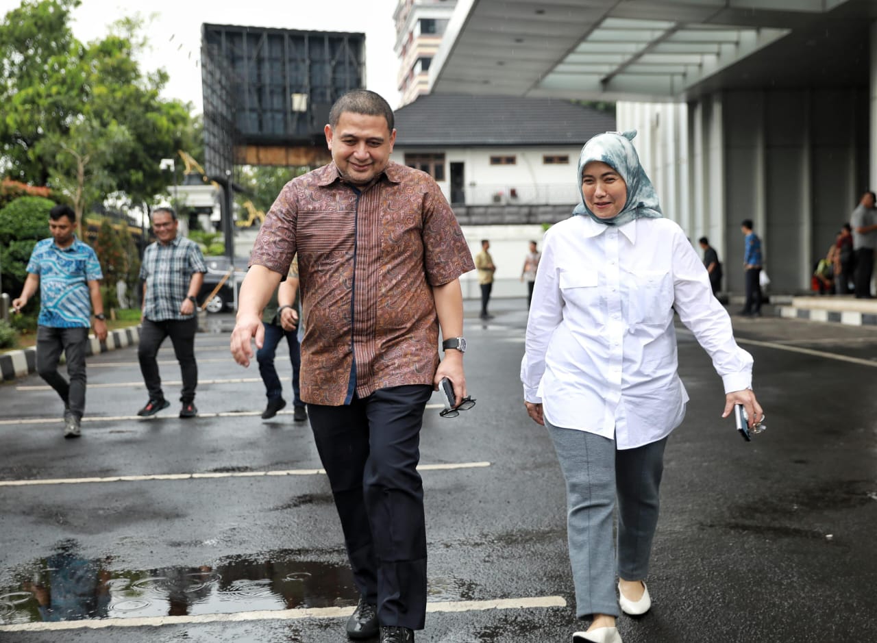 Munafri-Aliyah Jalani Tes Kesehatan di Kemendagri Jelang Pembekalan di Magelang