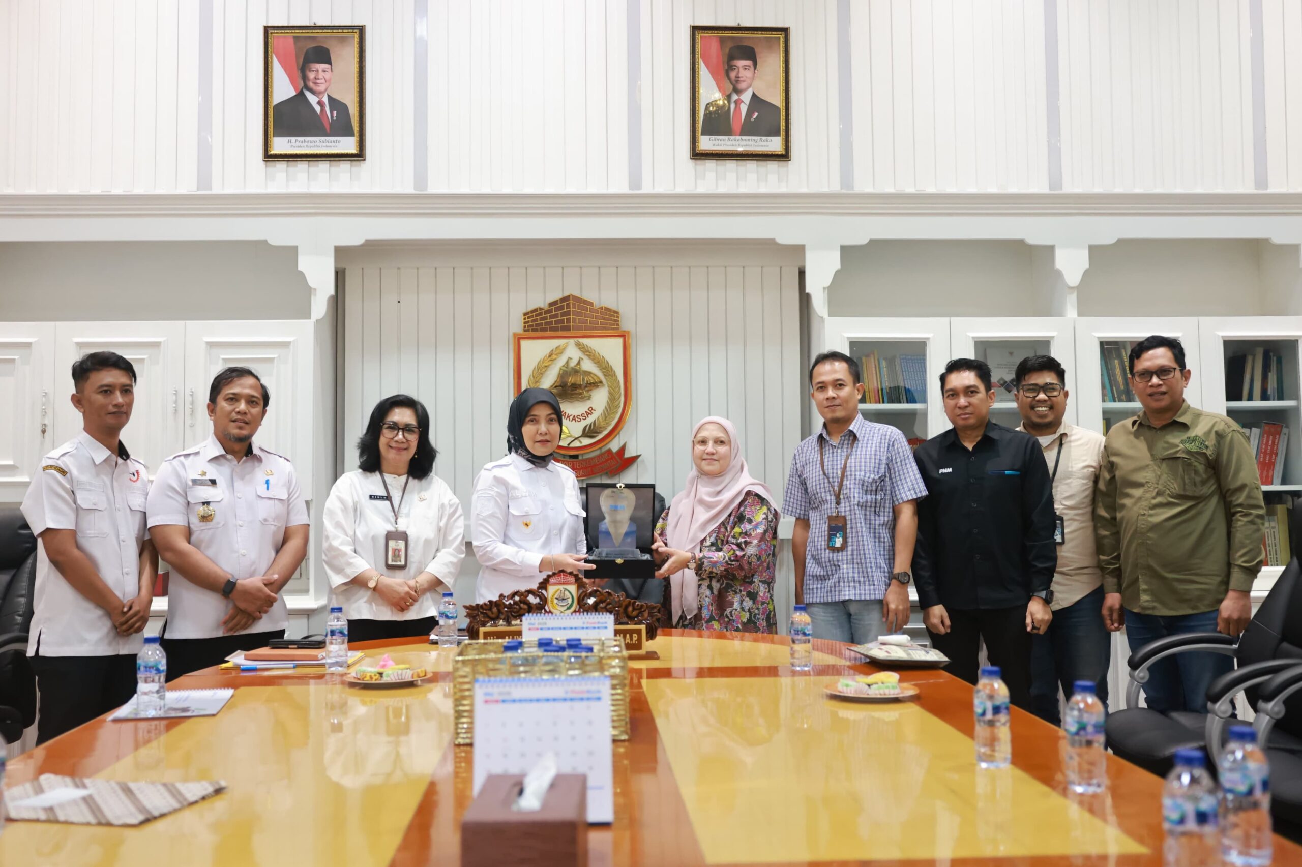 Wakil Wali Kota Makassar, Aliyah Mustika Ilham, Menerima Audiensi Dari Jajaran PT. Permodalan Nasional Madani (PNM)