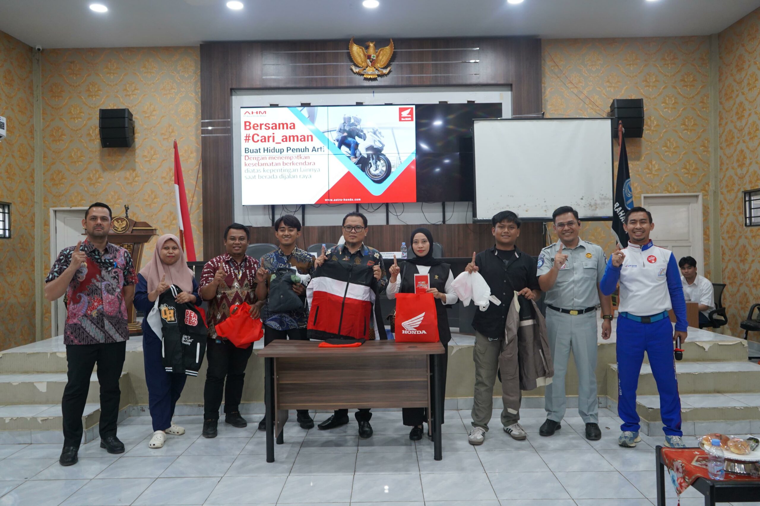 Asmo Sulsel Akhiri Program Intensifikasi Keselamatan Transportasi Jasa Raharja dengan Edukasi Safety Riding di Manggala