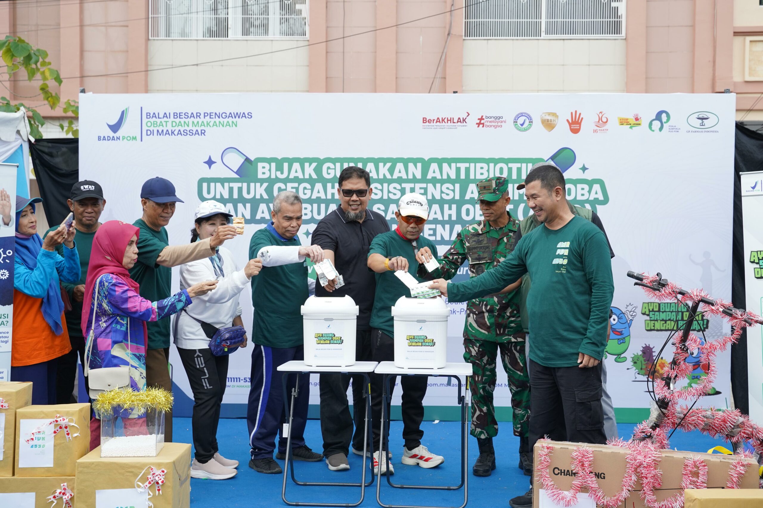 BBPOM Makassar Kampanyekan Penggunaan Antibiotik Bijak untuk Cegah Resistensi Antimikroba